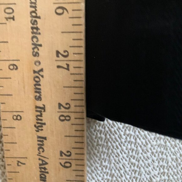 Negri Firenze Women’s Italian Pants Trouser Size 4 US 40 EU Black Creased Leg - Picture 4 of 13